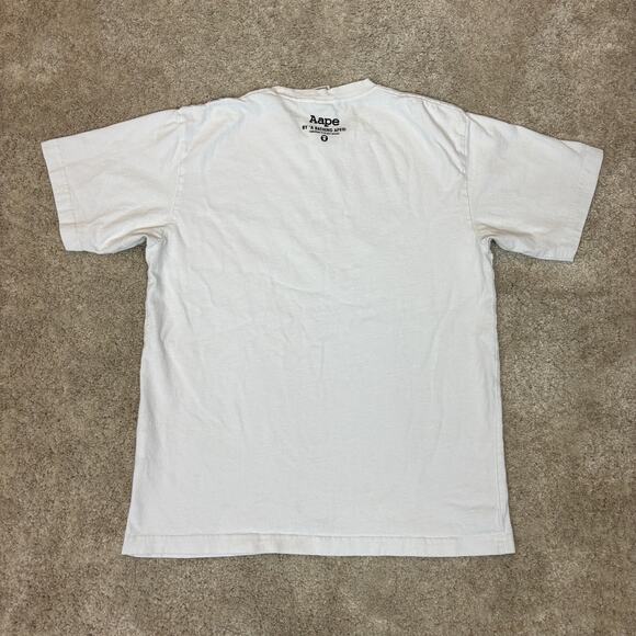Aape by A Bathing Ape Universe APUNVS T Shirt Men's Medium Japanese Stretwear - Picture 3 of 16